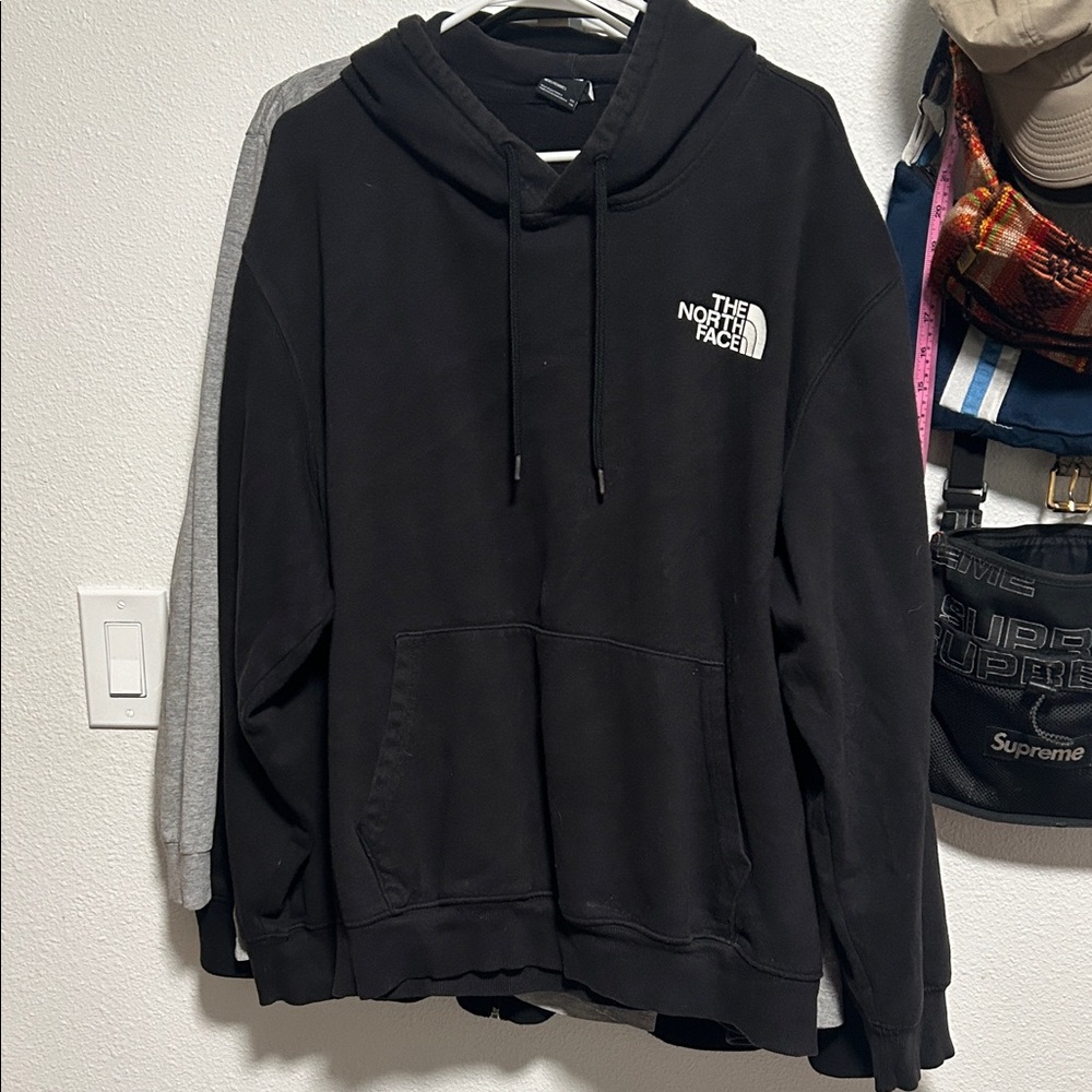 The North Face Classic Black Hoodie